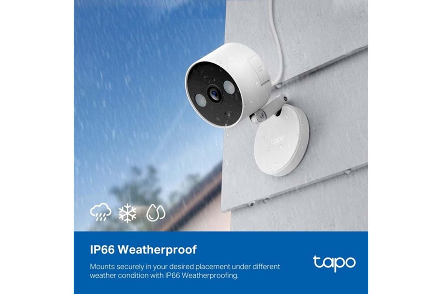 TP-LINK Tapo C120 İç/Dış Mekan IP WIFI Ev Güvenliği Kamerası