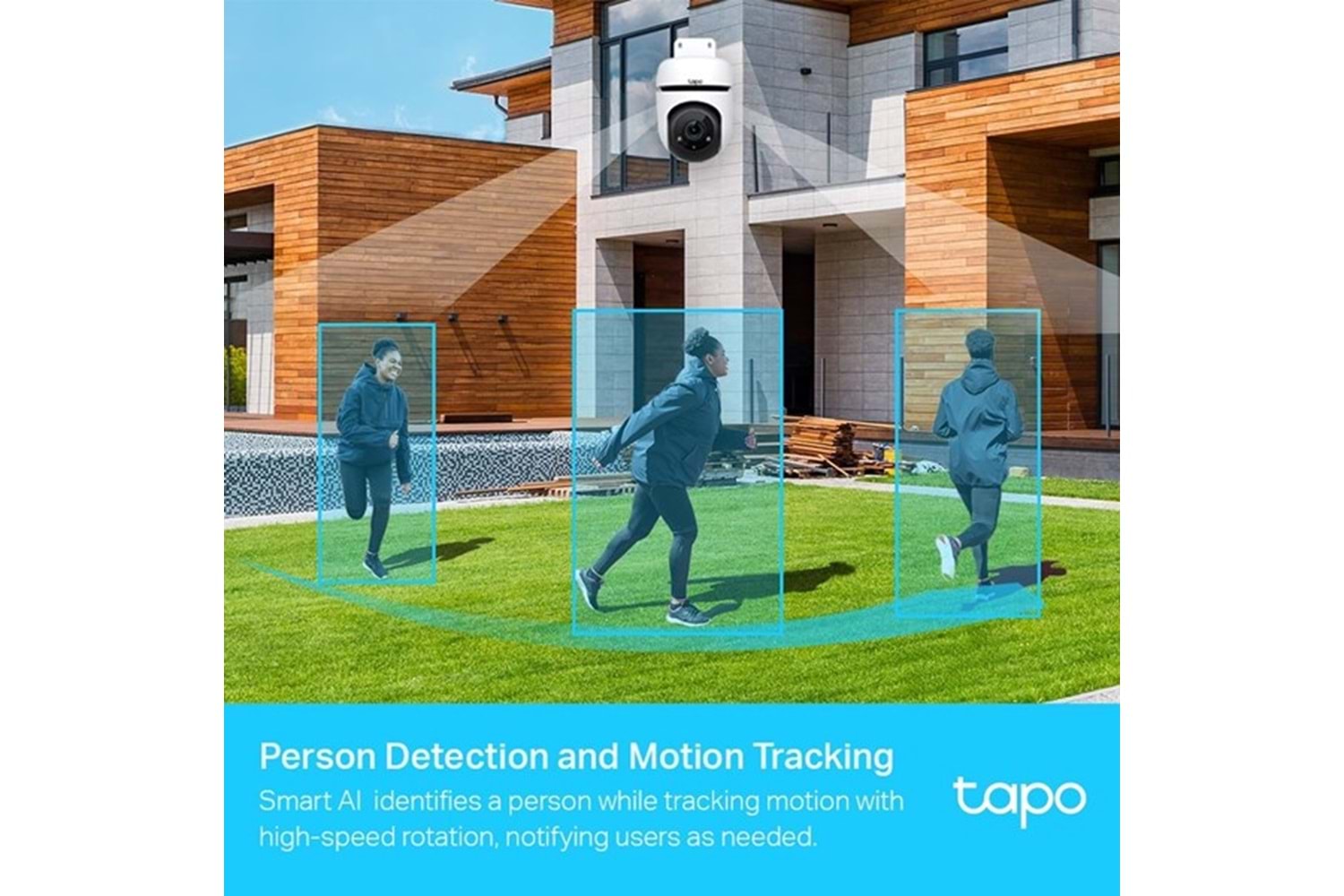 TP-LINK Tapo C500 Dış Mekan Yatay/Dikey Wi-Fi Güvenlik Kamerası