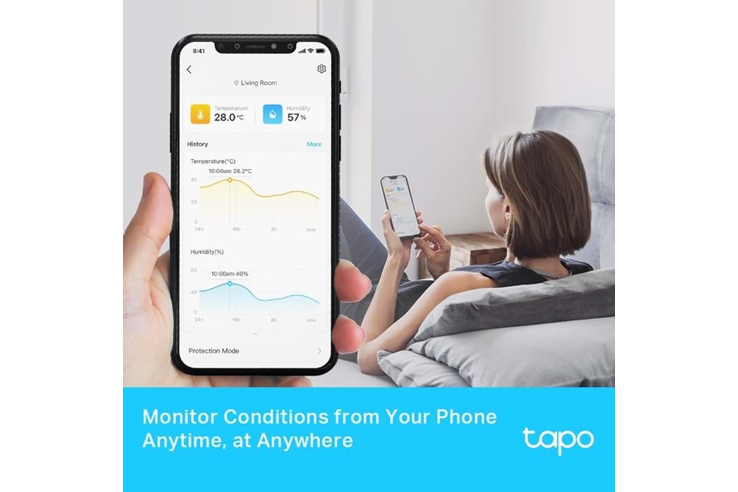 TP-LINK Tapo T315 Akıllı Sıcaklık ve Nem Sensörü