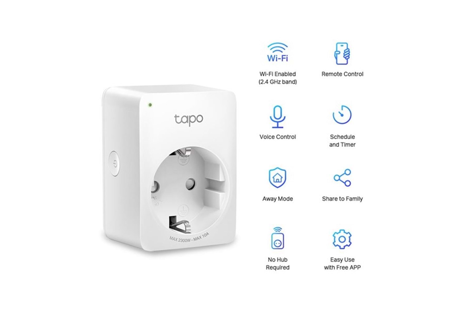 TP-LINK Tapo P100(4-pack) Akıllı Priz