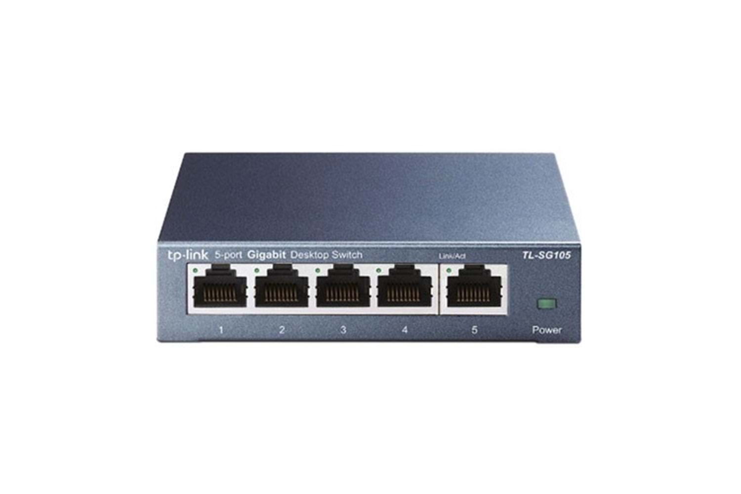 TP-LINK 5-PORT TL-SG105 GIGABIT YÖNETİLEMEZ SWITCH ÇELİK KASA
