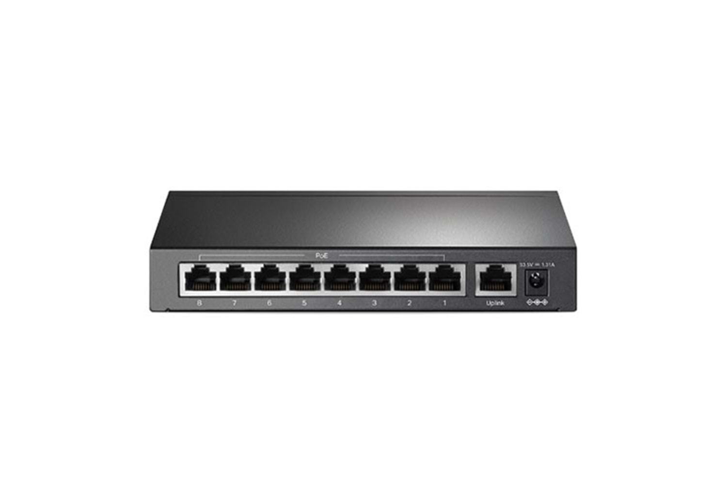  TP-LINK 8-port TL-SF1009P 10/100 Yönetilemez 65w Full PoE Switch