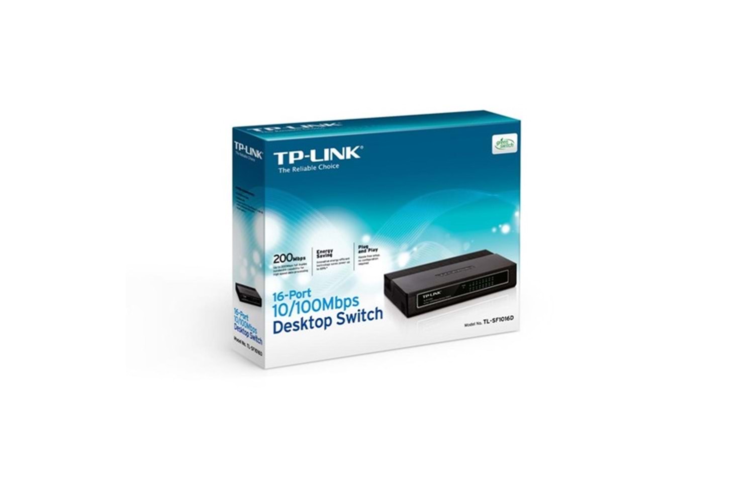 TP-LINK 16-PORT TL-SF1016D 10/100 YÖNETİLEMEZ SWITCH