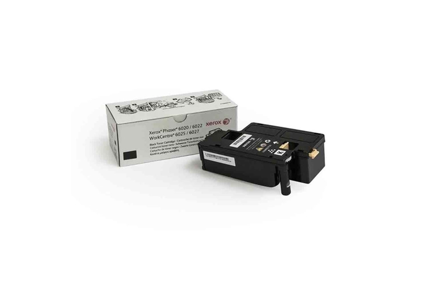 Xerox 106R02763 Black Toner, Phaser 6020/6022, Workcentre 6025/6027 2000 Syf