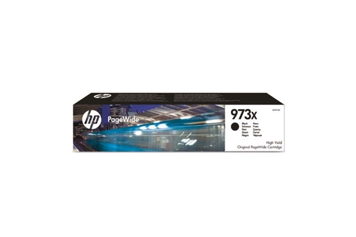 Hp L0s07ae (973X) Sıyah Yuksek Kapasıtelı Pagewıde Murekkep Kartusu 10.000 Sayfa