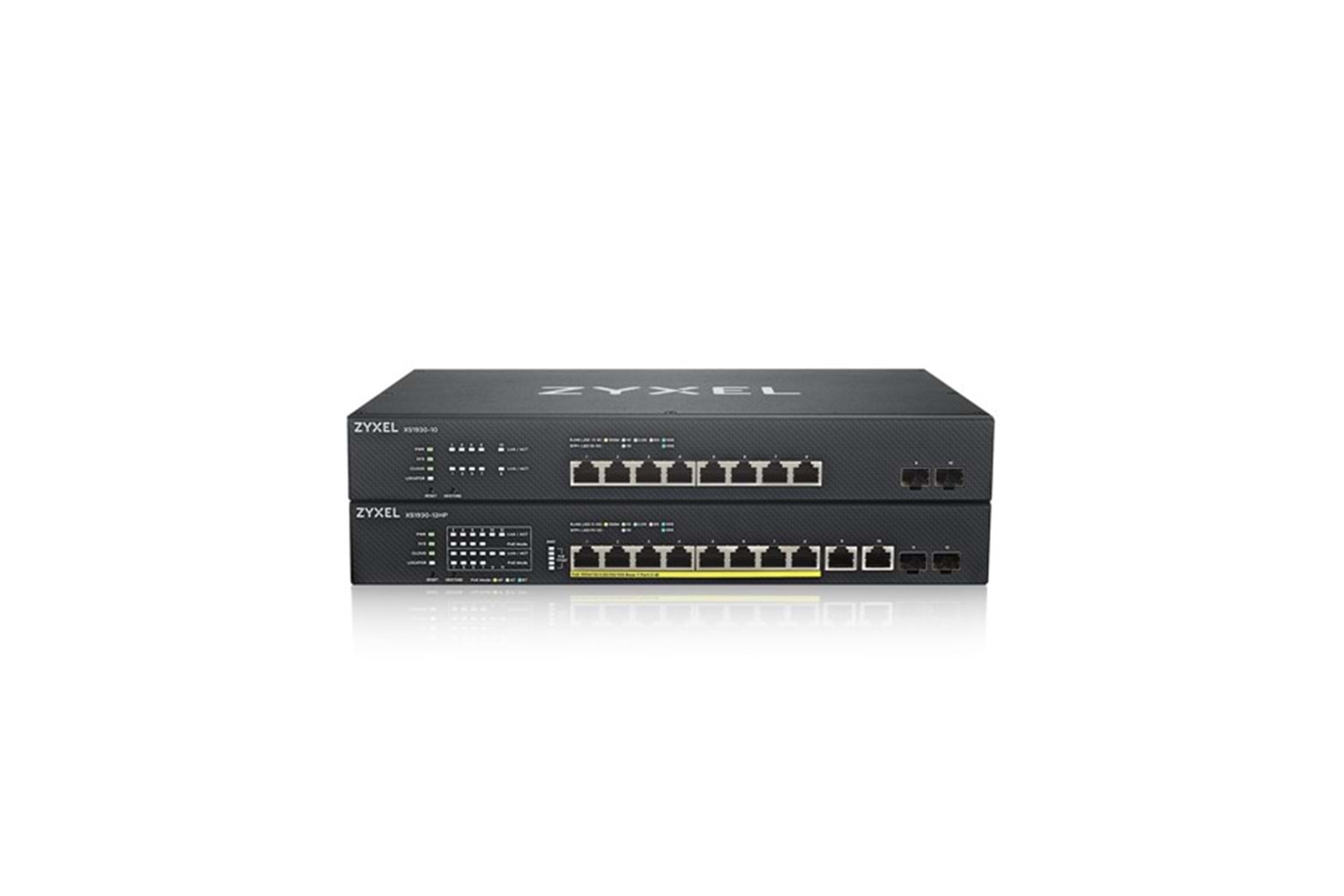Zyxel Nebula Xs1930-12Hp 8 Port Multı-Gıgabıt Smart Managed Hybrıd Upoe Swıtch (375 Watt)