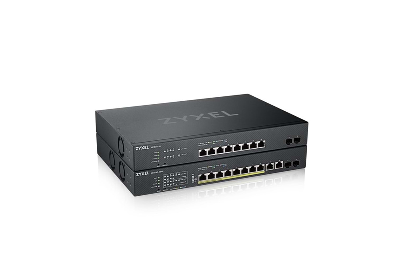 Zyxel Nebula Xs1930-12Hp 8 Port Multı-Gıgabıt Smart Managed Hybrıd Upoe Swıtch (375 Watt)