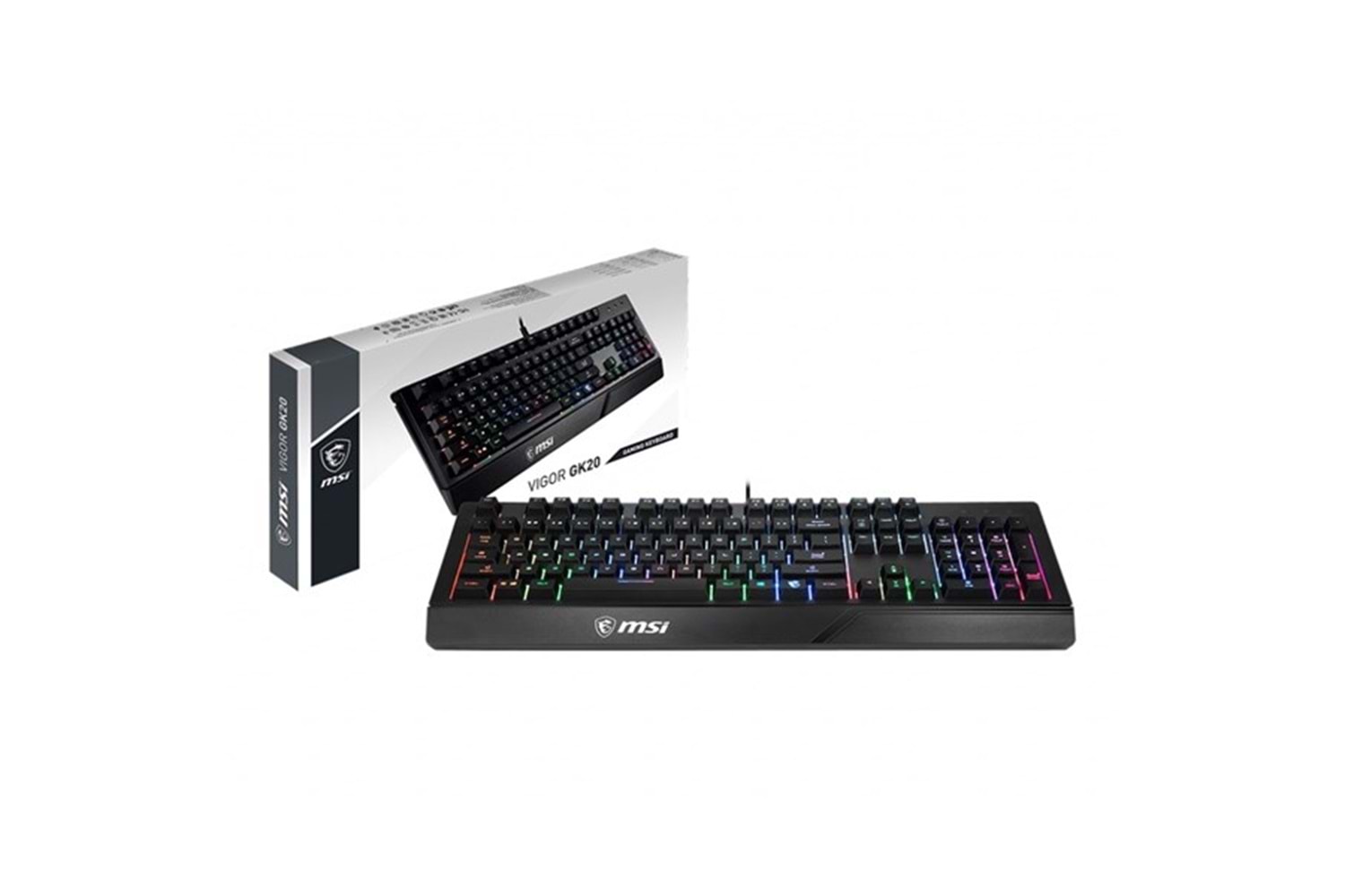 MSI GG VIGOR GK20TR RAINBOW GAMING KLAVYE