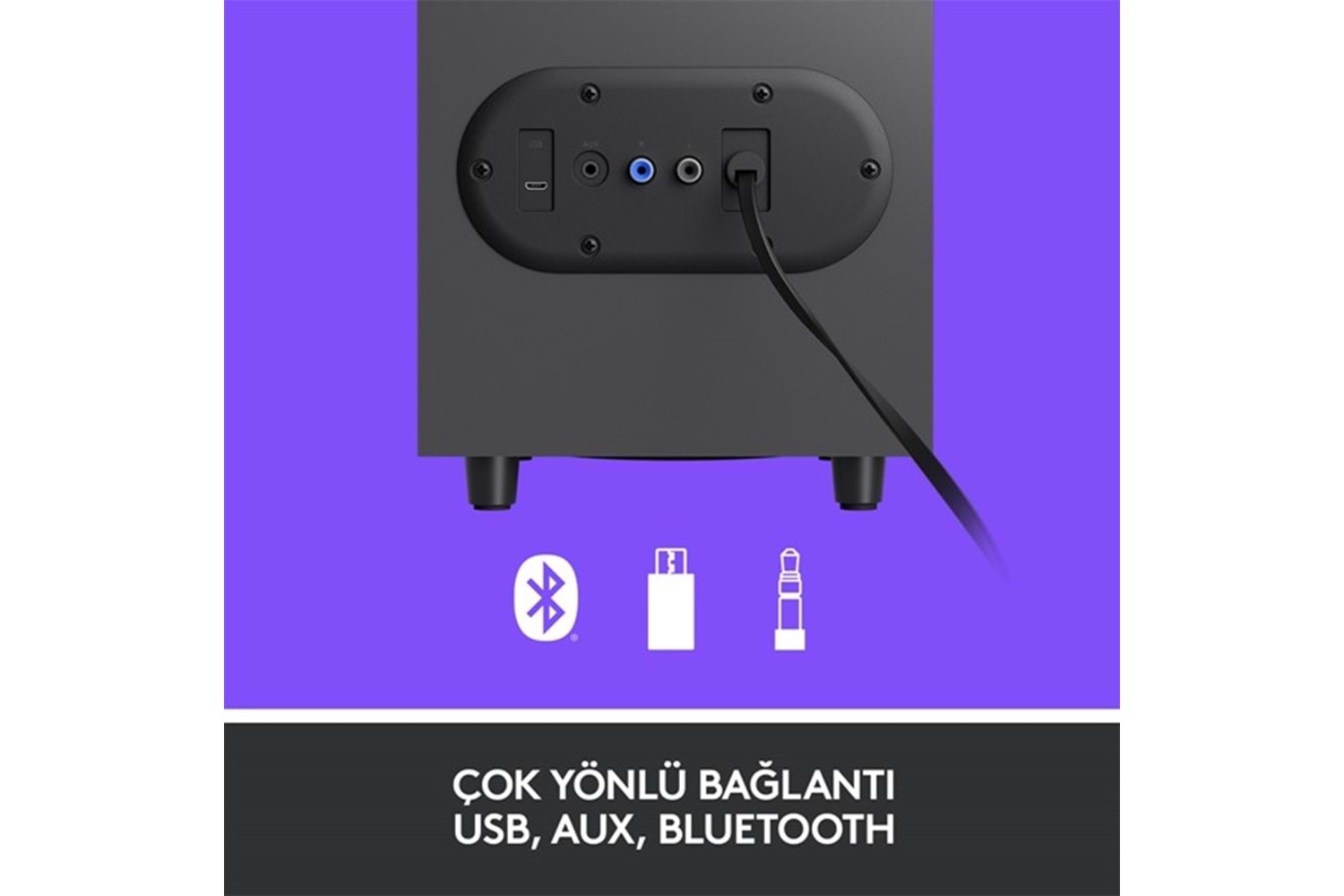 LOGITECH Z407 Bluetooth Multimedia Hoparlör - Siyah 980-001348