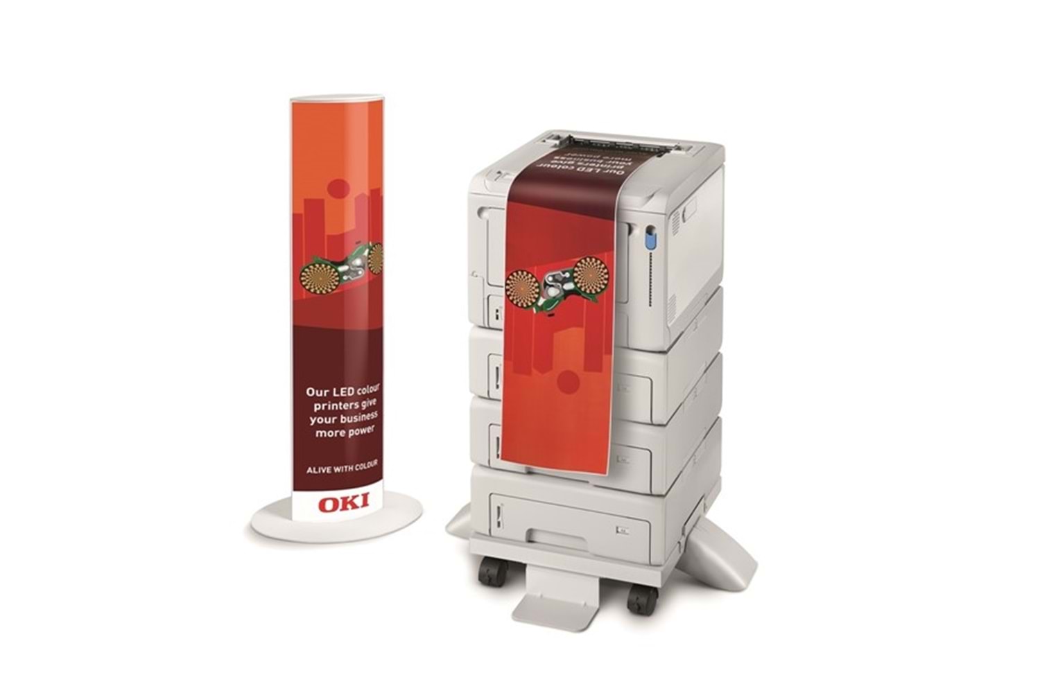 OKI A4 9006144 C650dn A4 Renkli Lazer Yazıcı USB-Ethernet