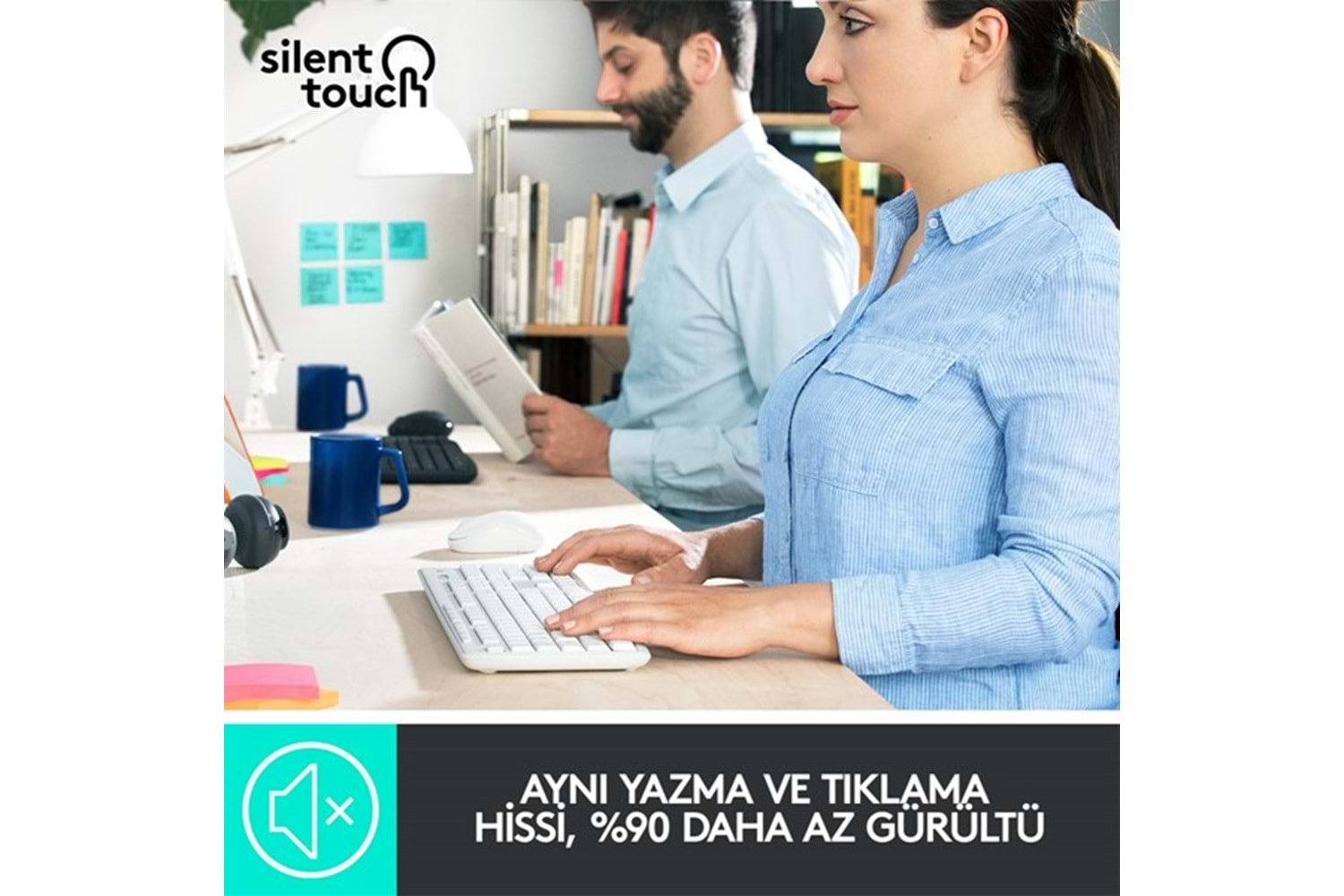LOGITECH MK295 Kablosuz Klavye 