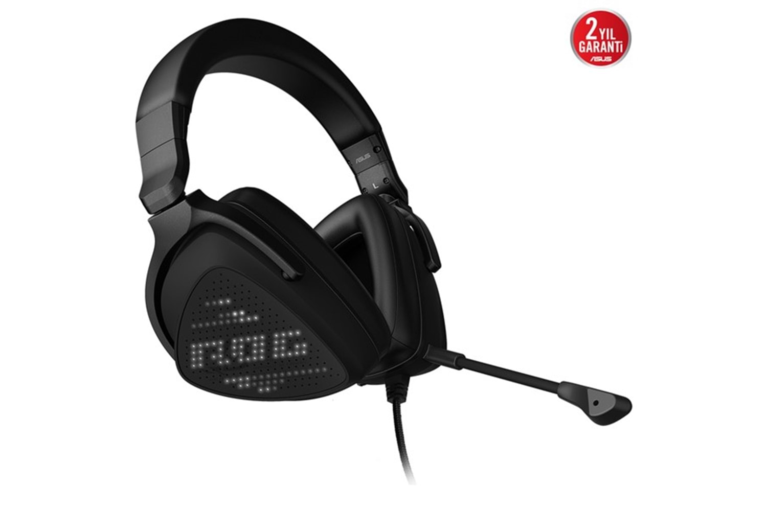 Asus Rog Delta S Anımate 7.1 Ess Quad-Dac Aı-Mıc Özellikli Dairesel Rgb Aydınlatma Usb-C Bağlantılı Pc/Ps4/Xbox/Nıntendo Ve Mobil Oyunlar İçin Rgb Oyuncu Kulaklığı