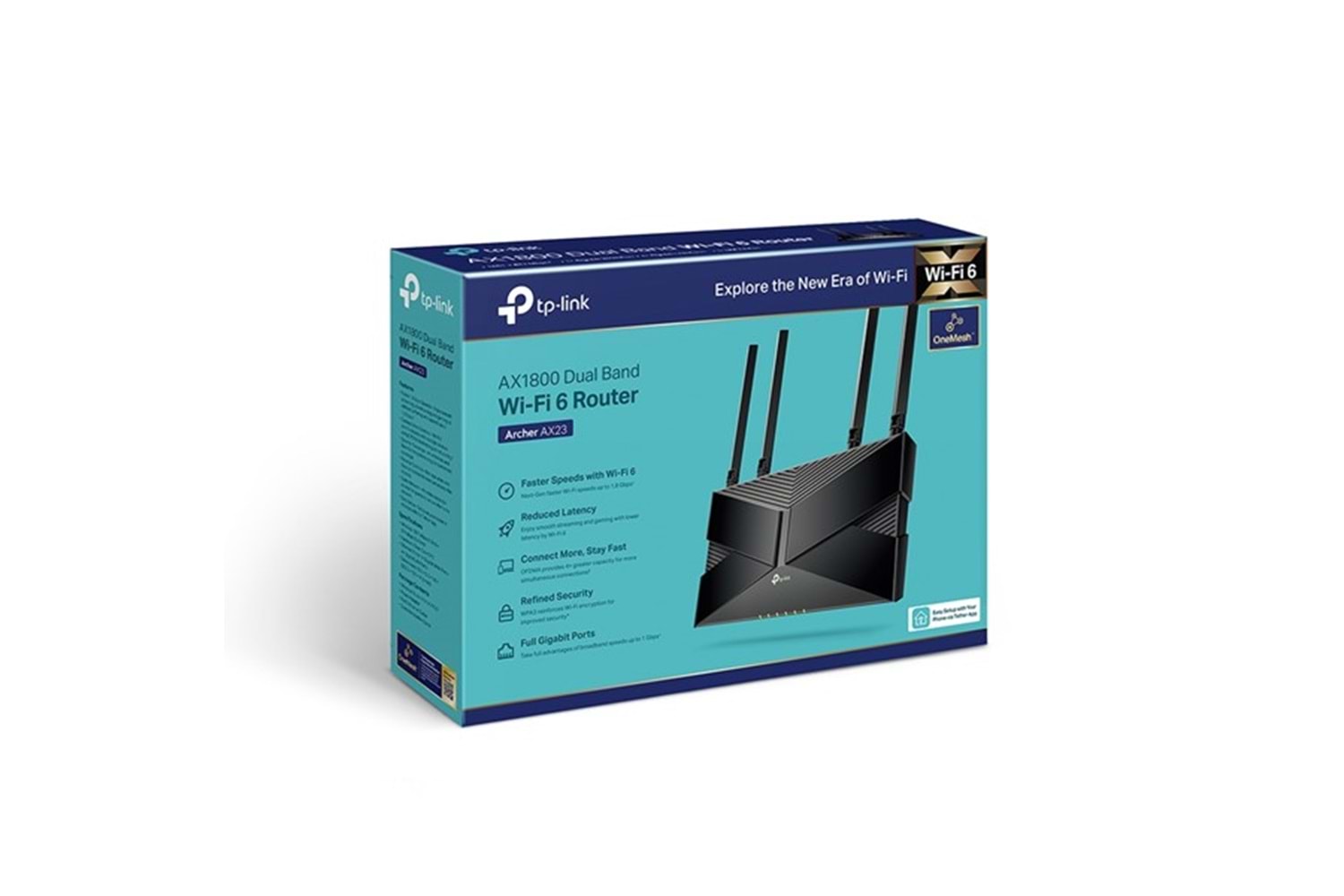 TP-LINK ARCHER AX23 AX1800 Çift Bant Wi-Fi 6 Router
