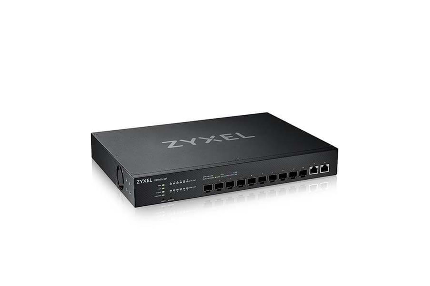 ZYXEL 12-PORT XS1930-12F 2-PORT 10GBE 10-SFP 10GBE YÖNETİLEBİLİR SWITCH