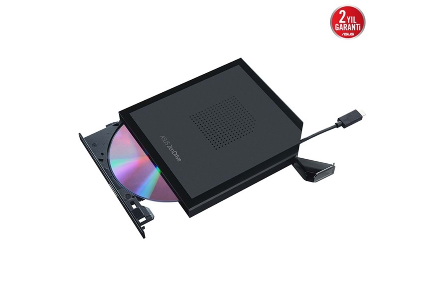 ASUS 8x ZENDRIVE SDRW-08V1M-U USB 2.0 Slim Harici DVD Yazıcı Siyah