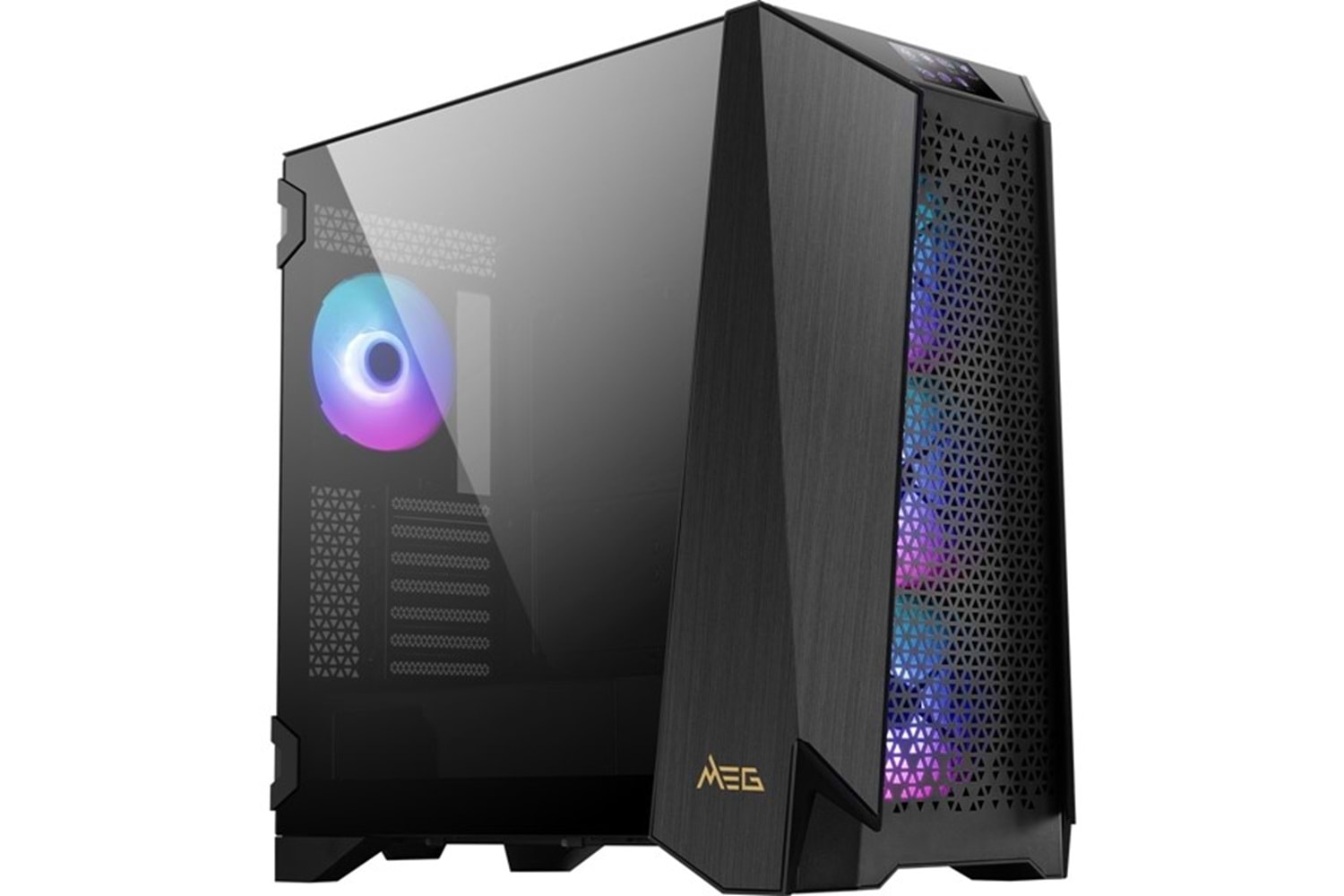 MSI MEG PROSPECT 700R 4-RGB FANLI DOKUNMATIK LCD PANELLİ GAMING E-ATX PC KASASI