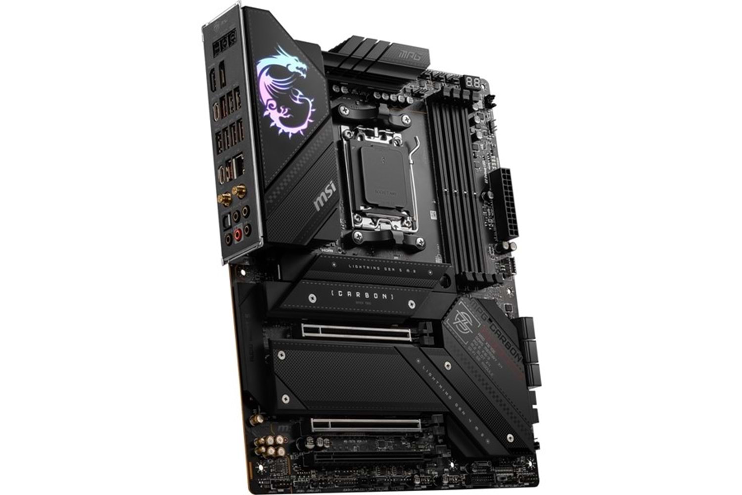 MSI MPG X670E CARBON WIFI-6E DDR5 HDMI-DP PCIE 4.0 AM5 ATX