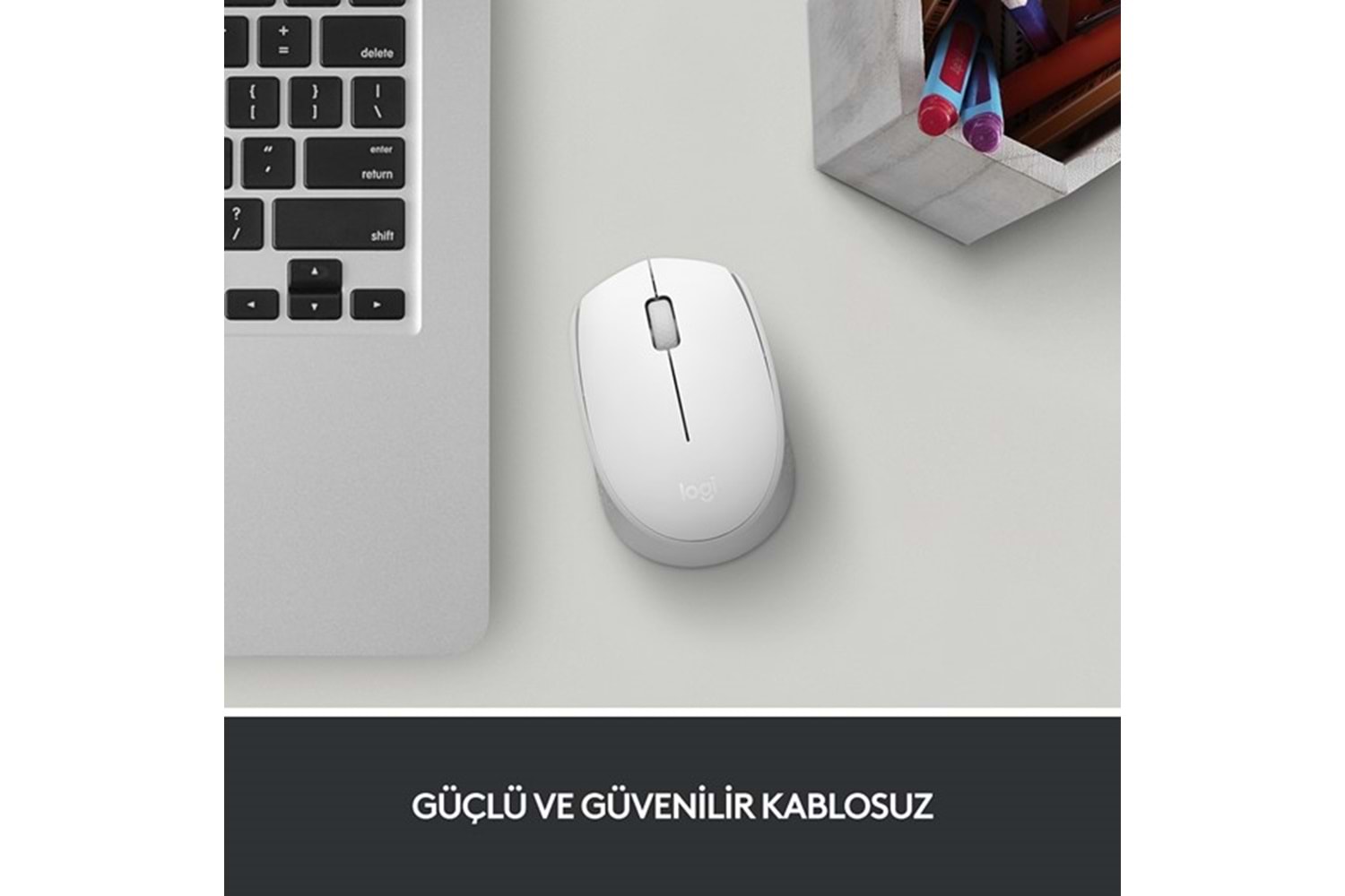 Logıtech M171 Kablosuz Mouse-Beyaz 910-006867