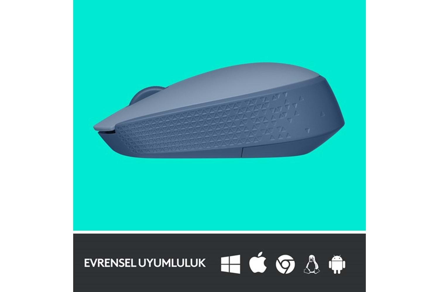 LOGITECH M171 Kablosuz Mouse-Bluegrey 910-006866