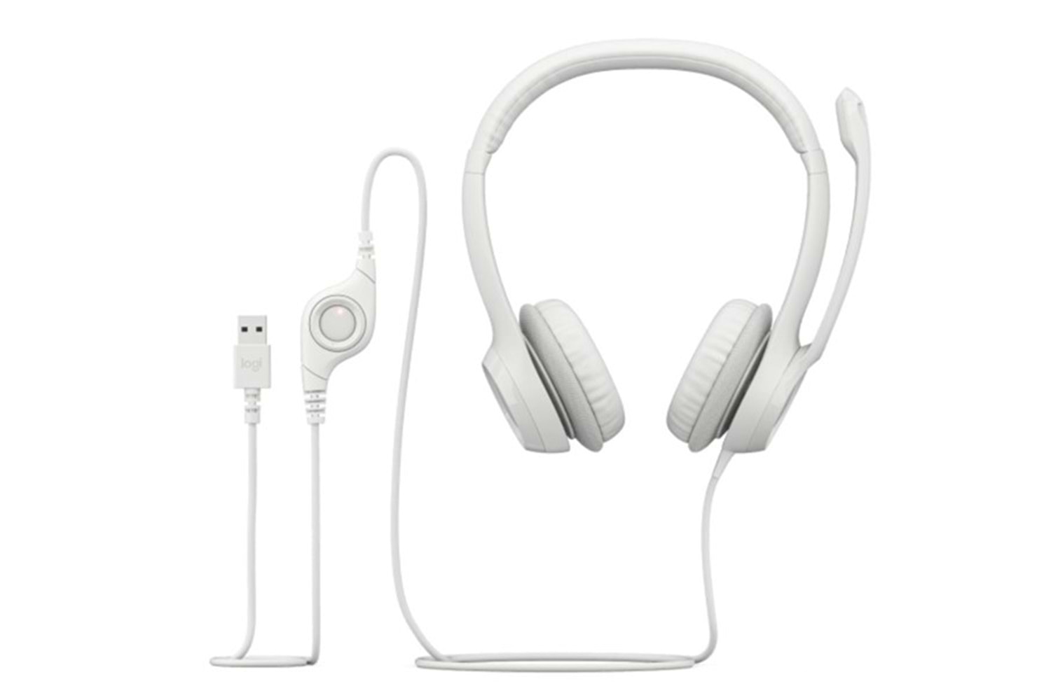 Logıtech H390 Usb Kulaklık-Beyaz 981-001286