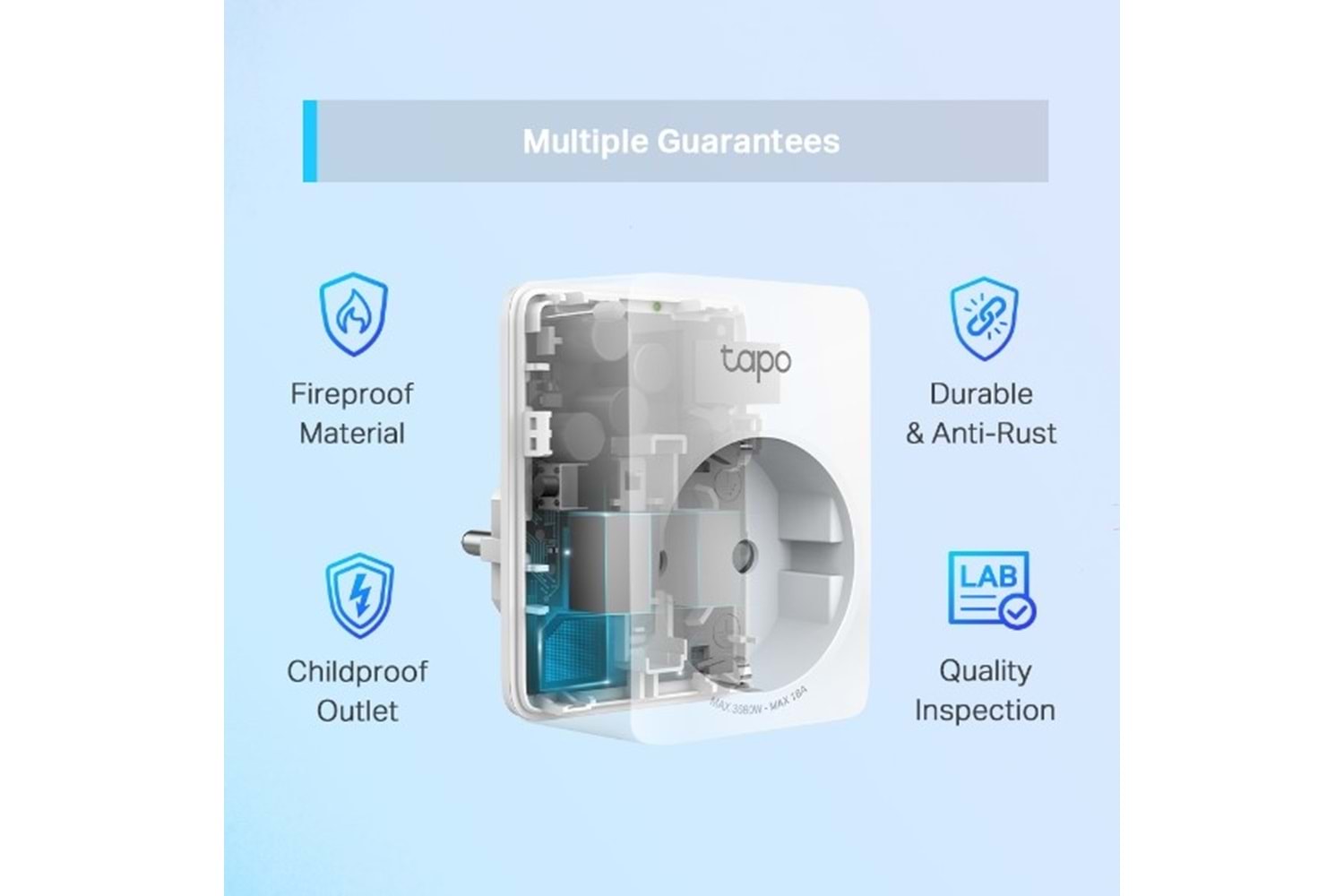 Tp-Lınk Tapo P110 Mını Wi-Fi Akıllı Priz (2-Pack)