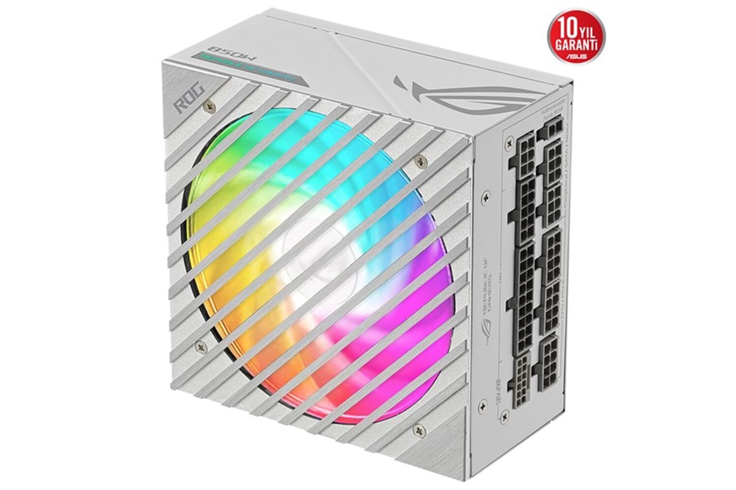 ASUS 850W 80+ PLATINUM ROG LOKI SFX-L PCIE 5.0 TAM MODÜLER POWER SUPPLY (BEYAZ)