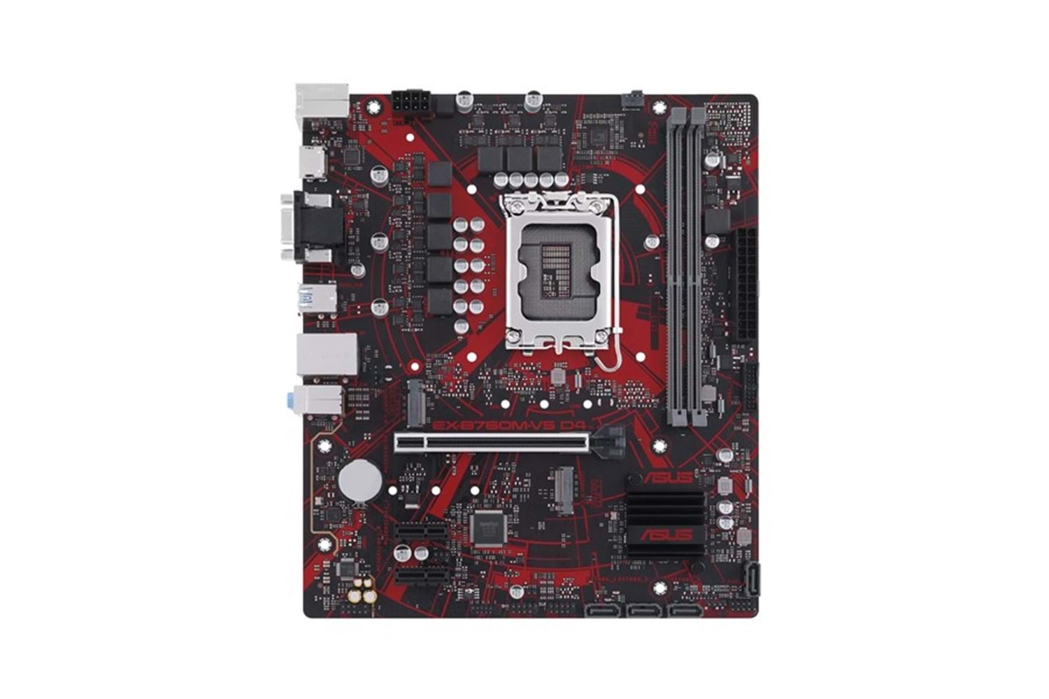 ASUS EX-B760M-V5 D4-CSM DDR4 HDMI-DP PCIE 4.0 1700p mATX KURUMSAL ANAKART