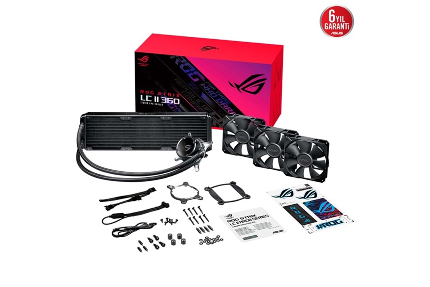ASUS 360MM ROG STRIX LC II ARGB AM5-1700P SIVI SOĞUTMALI İŞLEMCİ FANI