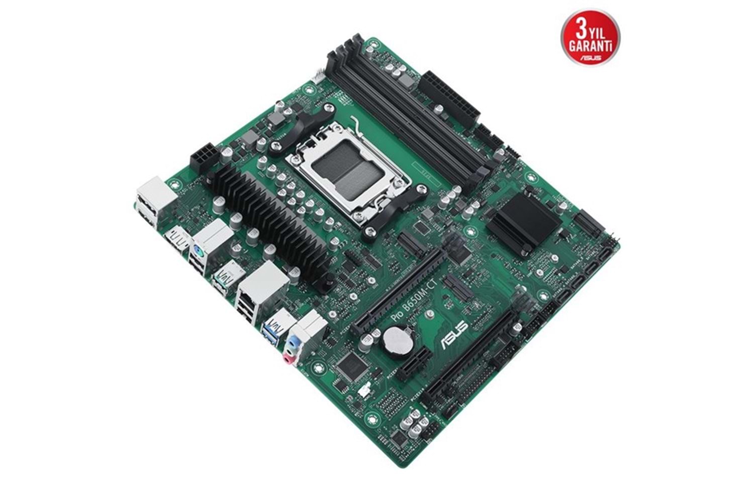 ASUS PRO B650M-CT-CCM DDR5 HDMI-DP PCIE 5.0 AM5 mATX KURUMSAL ANAKART