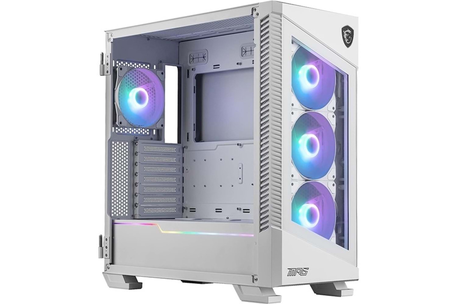 MSI MPG VELOX 100R 4-RGB FANLI GAMING MID-TOWER PC KASASI BEYAZ