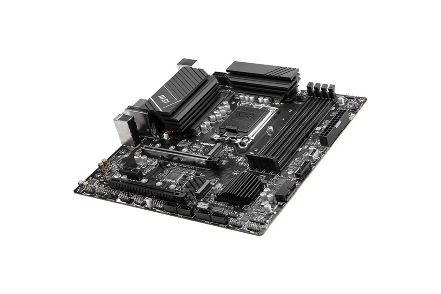 MSI PRO B760M-A WIFI-6E DDR5 HDMI-DP PCIE 4.0 1700p ATX