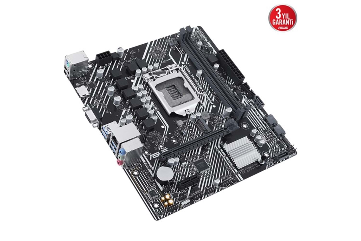 ASUS PRIME H510M-K R2.0 DDR4 HDMI PCIe 16X v4.0 1200p v2 mATX	