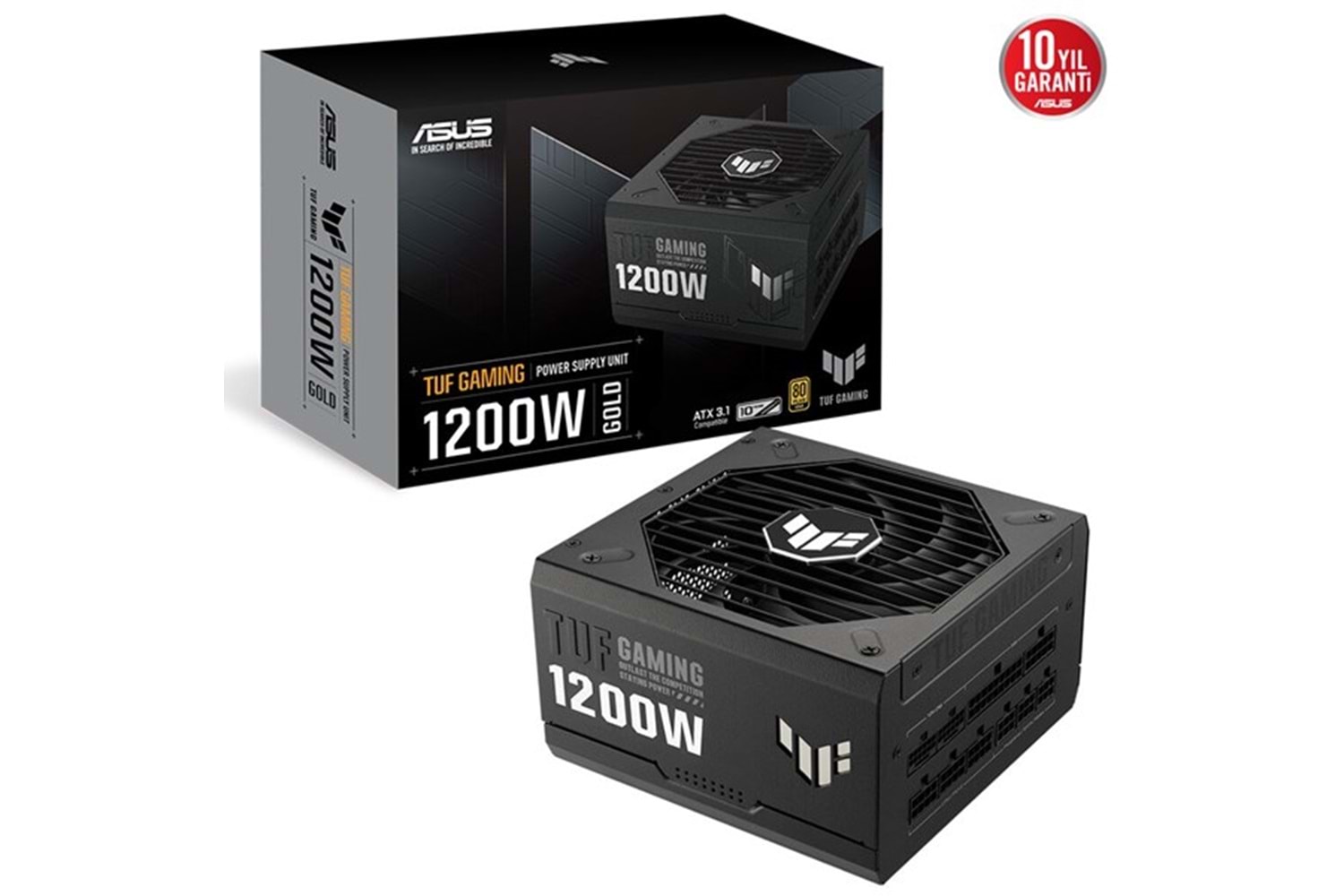 ASUS 1200W 80+ GOLD TUF GAMING PCIE 5.0 TAM MODÜLER POWER SUPPLY 