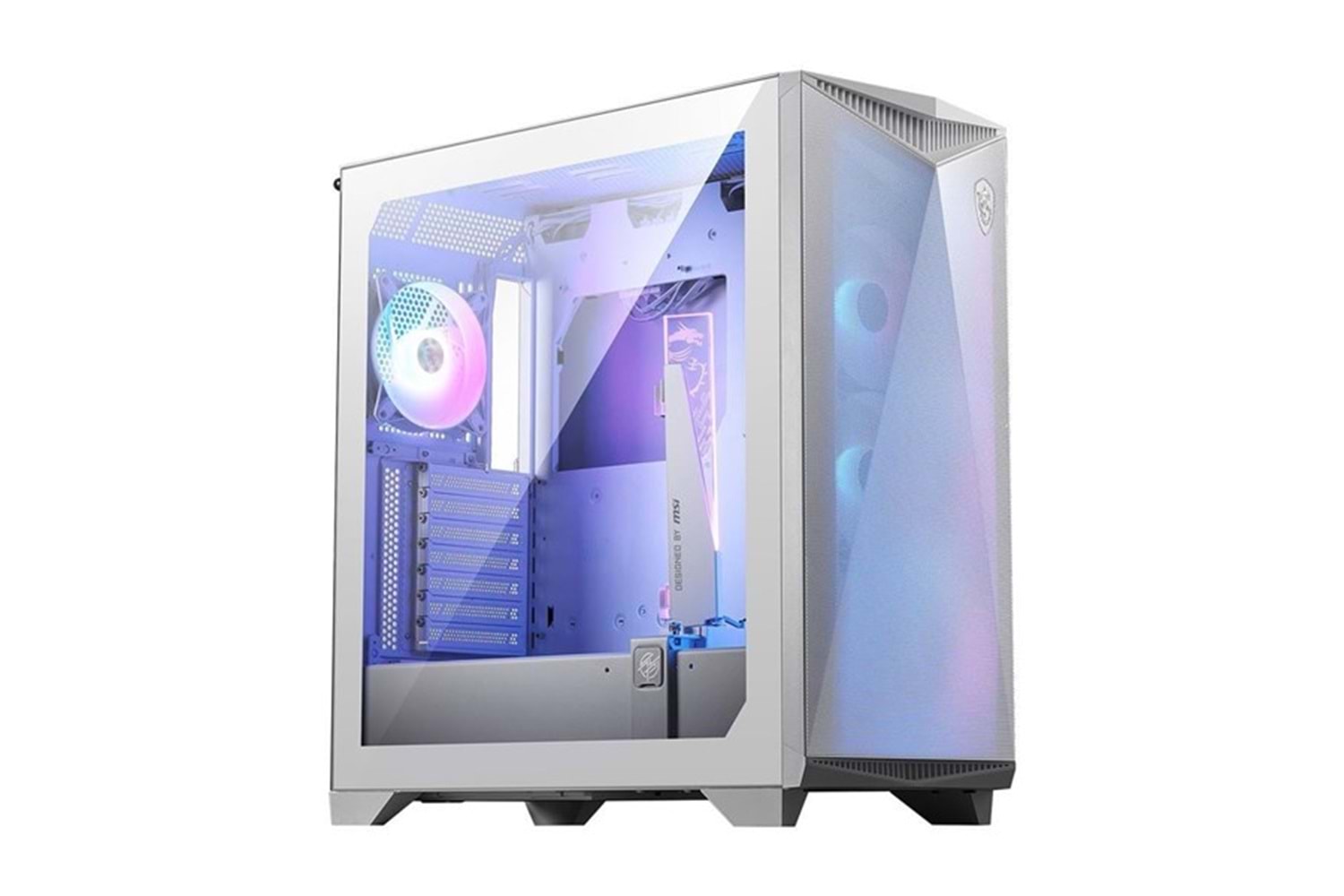 MSI MPG GUNGNIR 300R AIRFLOW 4-RGB FANLI GAMING MID-TOWER PC KASASI BEYAZ