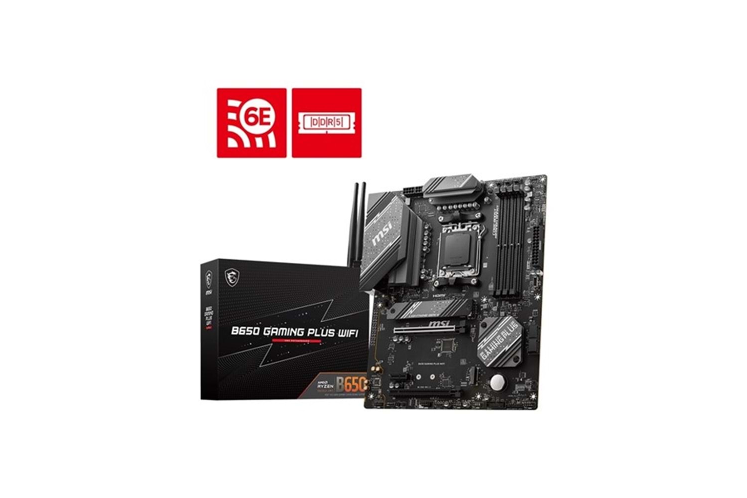 MSI B650 GAMING PLUS WIFI-6E DDR5 PCIE 4.0 AM5 ATX