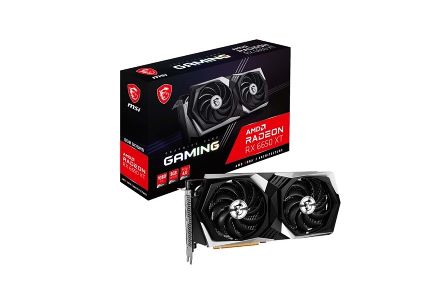 MSI 8GB RX6650XT GAMING 8G GDDR6 128bit HDMI-DP PCIE 4.0