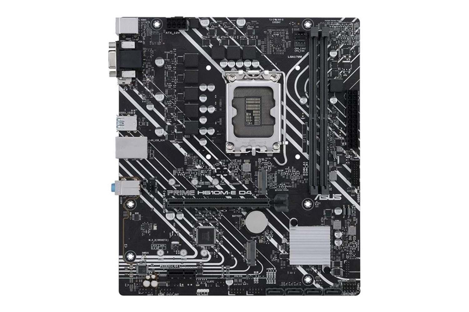 MSI PRO H610M-E DDR5 M2 PCIe NVME HDMI PCIe 16X v4.0 1700p mATX