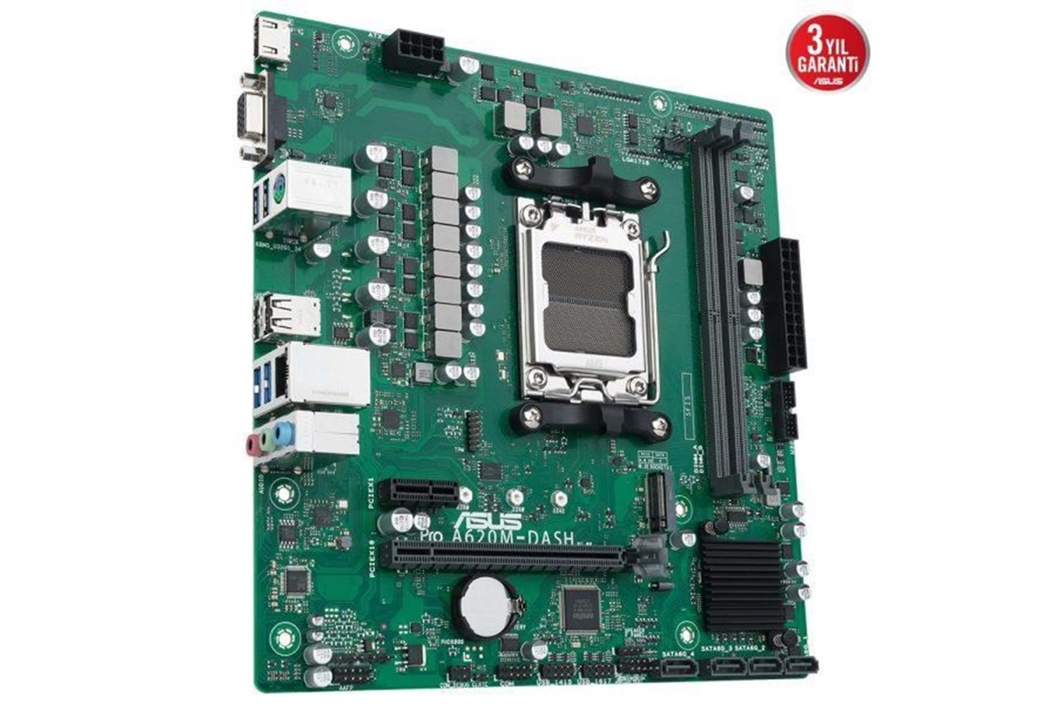ASUS PRO A620M-DASH-CSM DDR5 HDMI PCIE 4.0 AM5 mATX