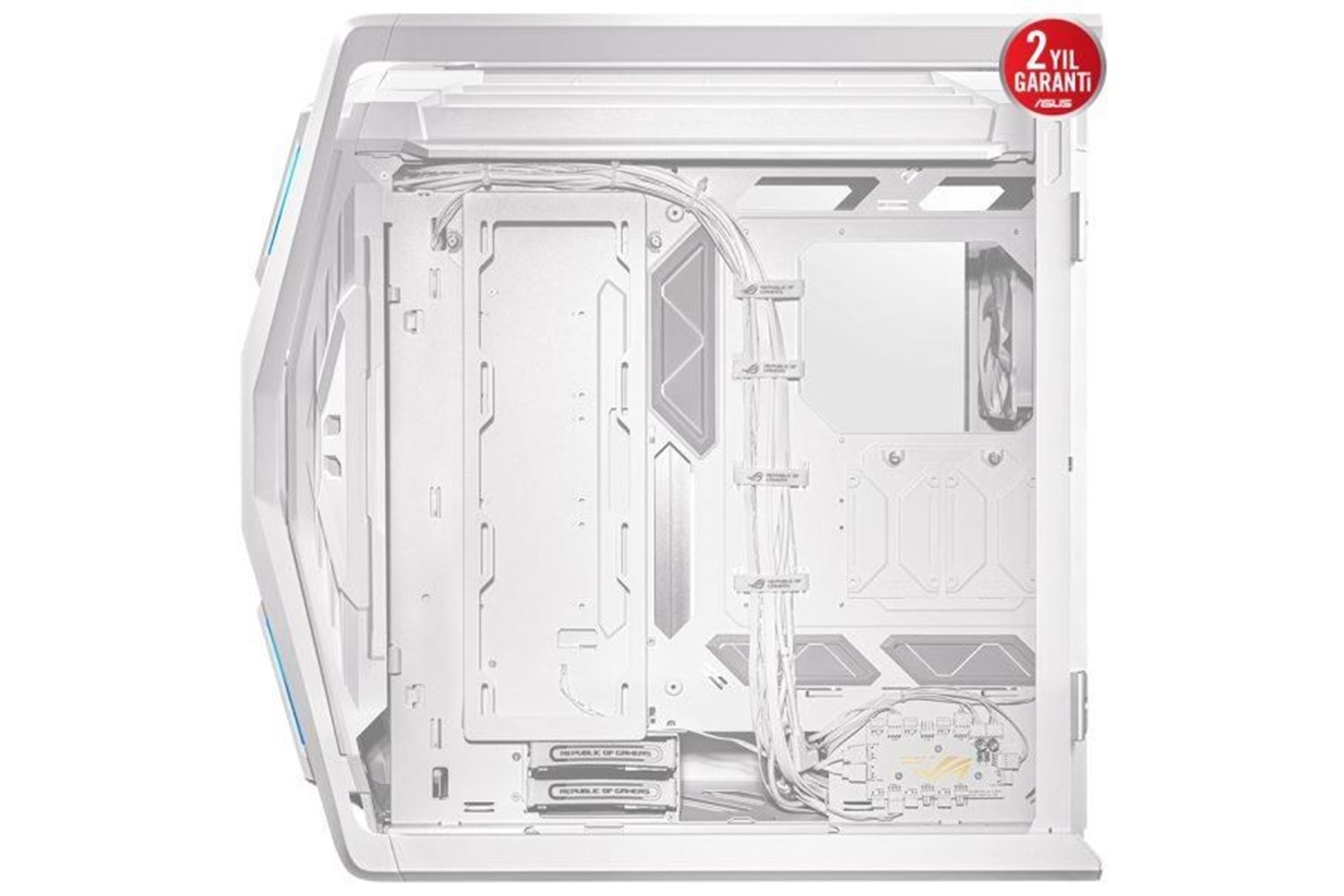  ASUS ROG HYPERION GR701 ÇELİK ALAŞIMLI GAMING E-ATX PC KASASI BEYAZ