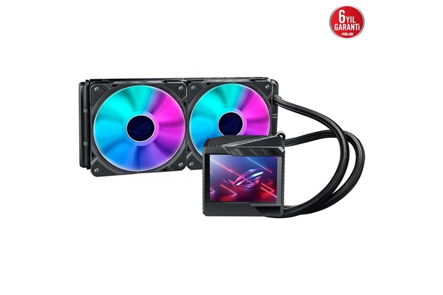 ASUS 240MM ROG RYUJIN II 240 V2 ARGB SIVI SOĞUTMALI AM5-1700P İŞLEMCİ FANI