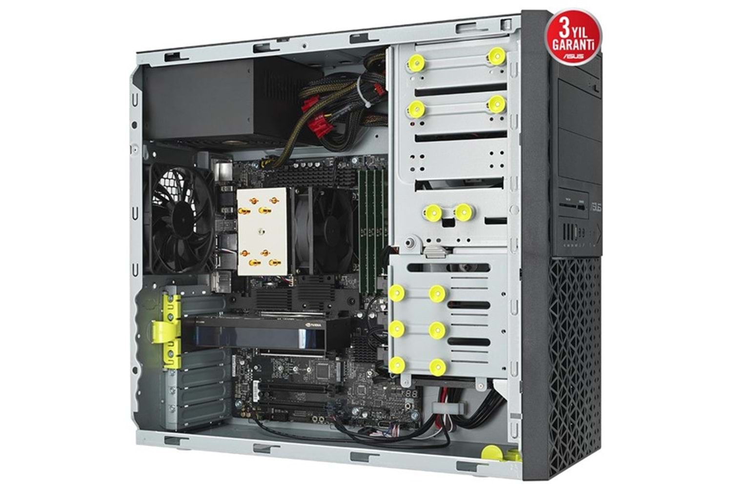 ASUS E500 G9-13900K003R CORE i9 13900K-32GB DDR5 RAM-1TB NVME-16GB RTX A4000-W11 PRO