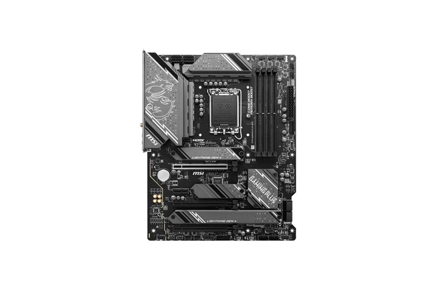 MSI Z790 GAMING PLUS WIFI-6E DDR5 HDMI-DP PCIE 4.0 1700p ATX