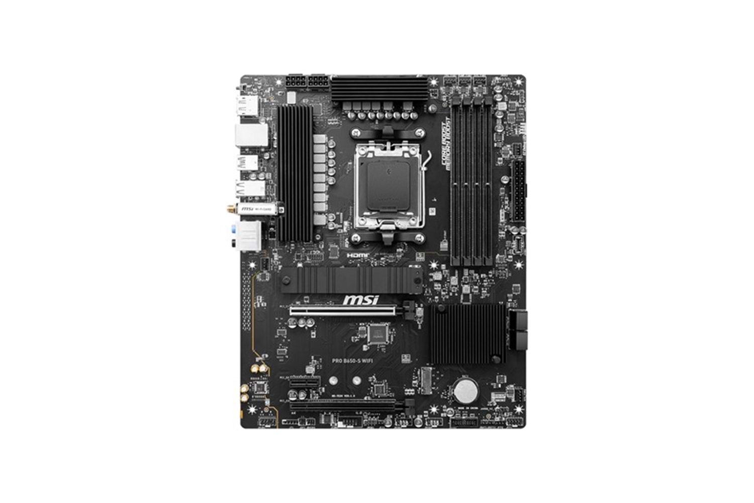 MSI PRO B650-S WIFI-6E DDR5 HDMI-DP PCIE 4.0 AM5 ATX