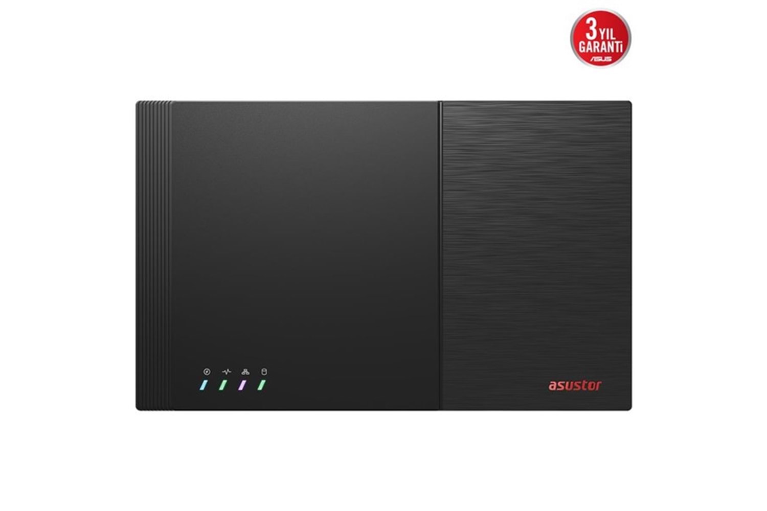 ASUSTOR FS6712X-4GB CELERON QC N5105-4GB RAM-12 adet M2 NVME diskli Nas Sunucu (Disksiz)