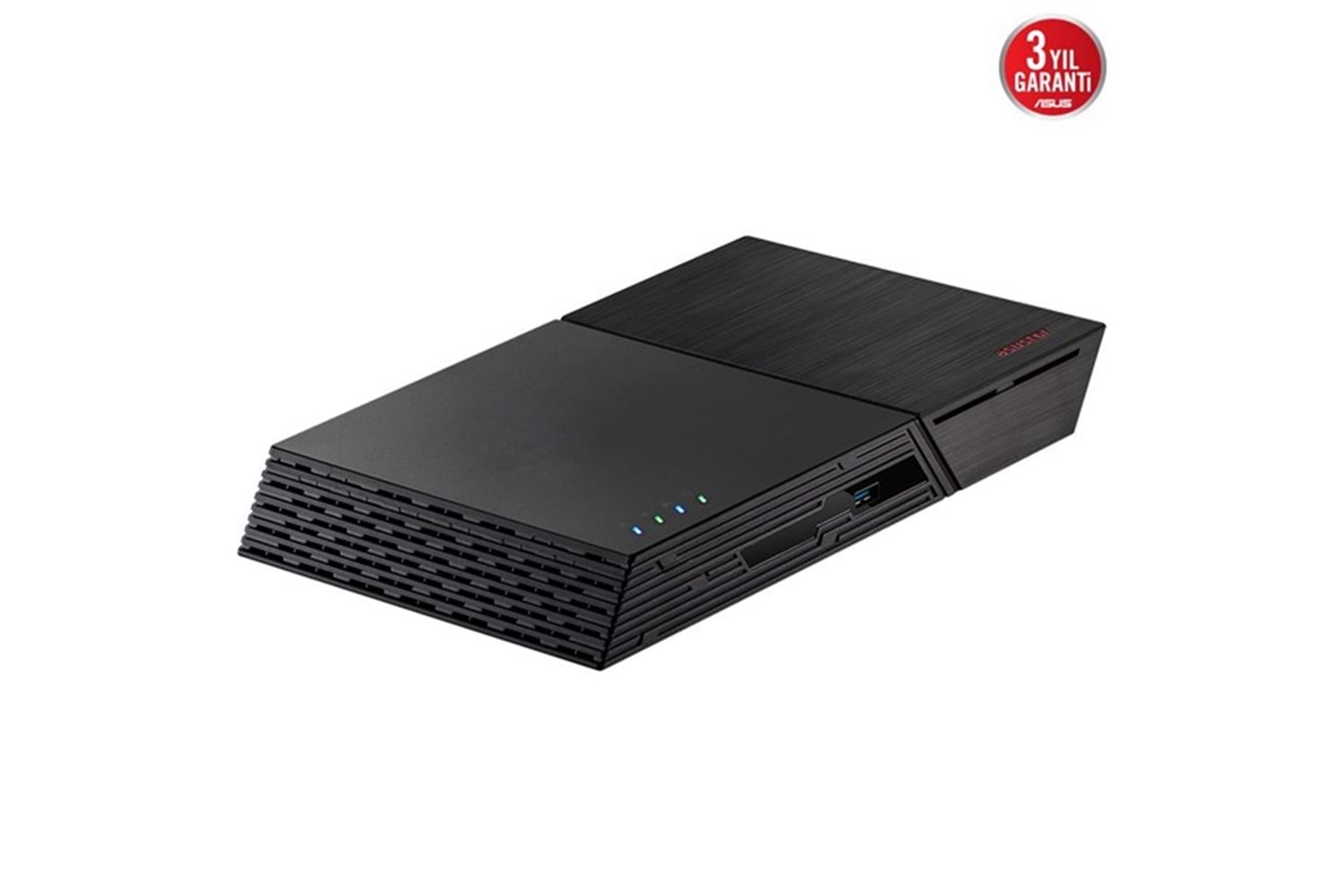 ASUSTOR FS6712X-4GB CELERON QC N5105-4GB RAM-12 adet M2 NVME diskli Nas Sunucu (Disksiz)