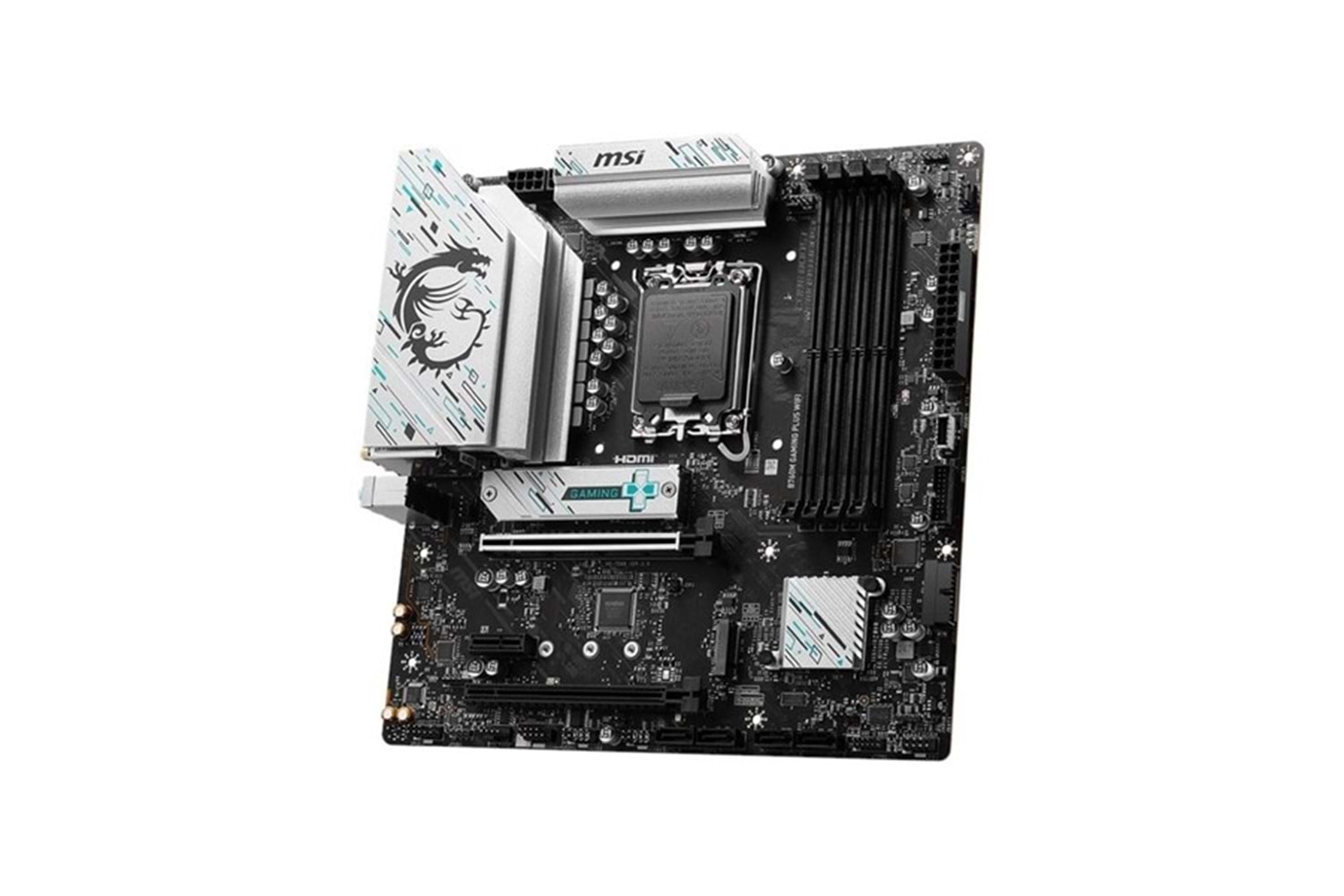 MSI B760M GAMING PLUS WIFI-6E DDR5 HDMI DP PCIE 4.0 1700p mATX