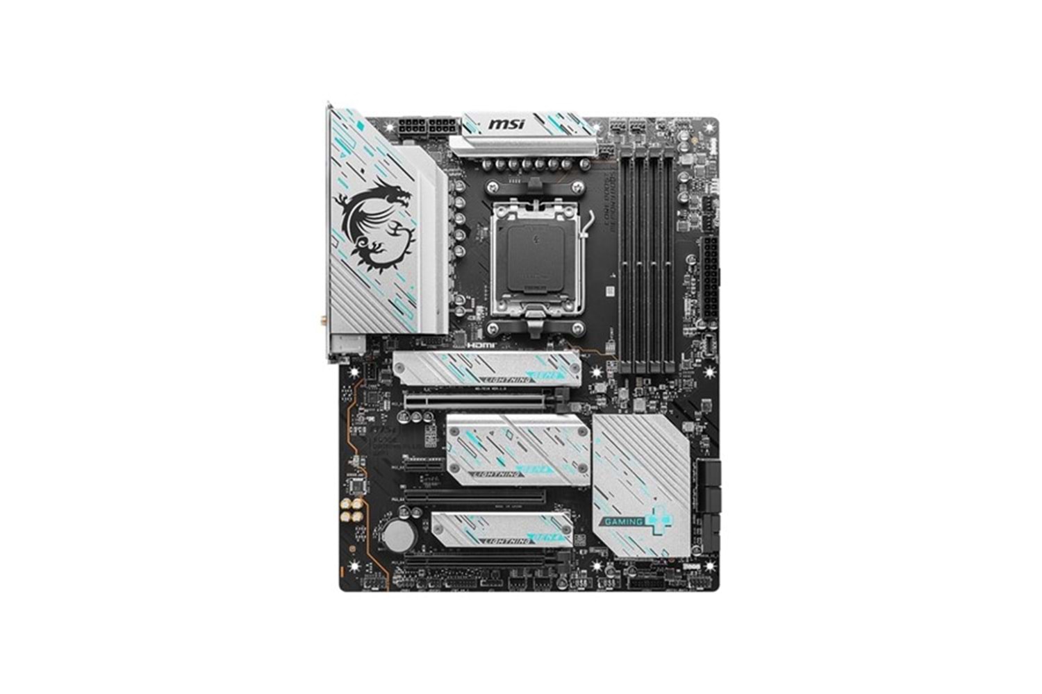 MSI X670e GAMING PLUS WIFI-6E DDR5 HDMI-DP PCIE 5.0 AM5 ATX