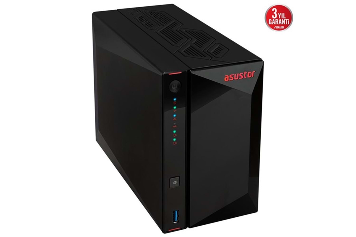 ASUSTOR AS5402T-4GB CELERON N5105-4GB RAM-2-diskli Nas Sunucu (Disksiz)