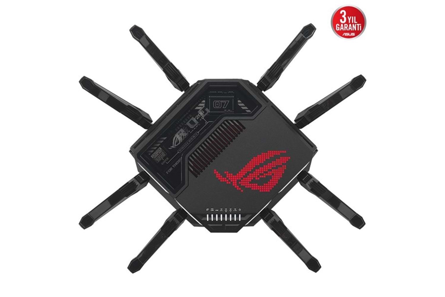 ASUS Rog Capture GT-BE98 BE25000 Aı Mesh Aır Protectıon Wıfı-7 Vpn Router