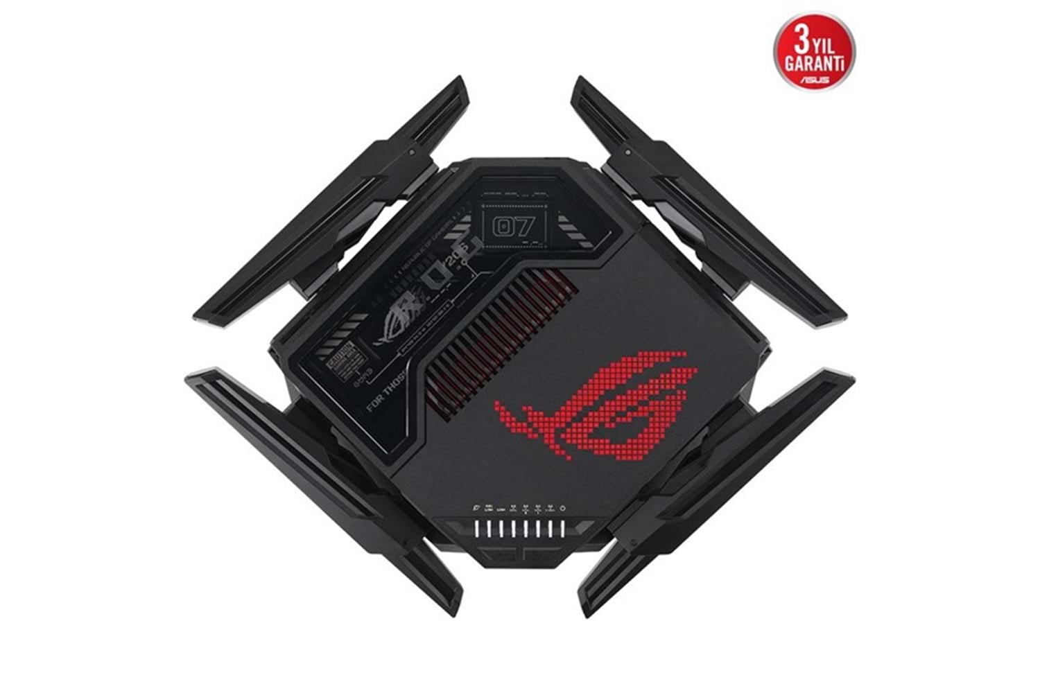 ASUS Rog Capture GT-BE98 BE25000 Aı Mesh Aır Protectıon Wıfı-7 Vpn Router
